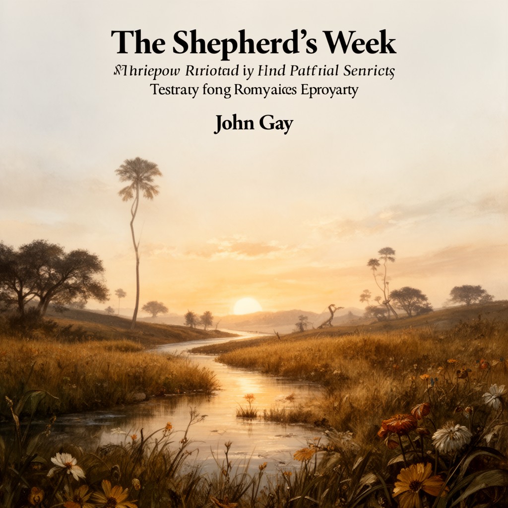 AI-generated illustration of The Shepherd's Week