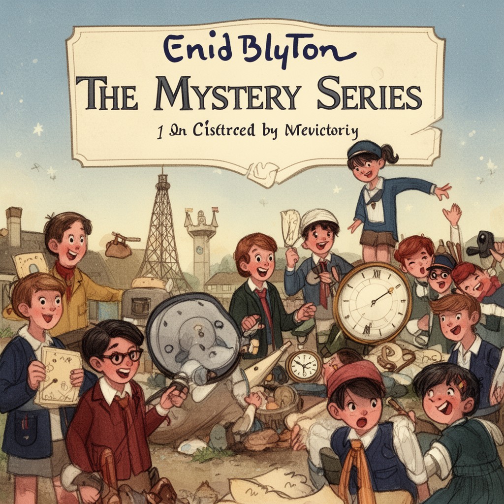 AI-generated illustration of The Mystery Series