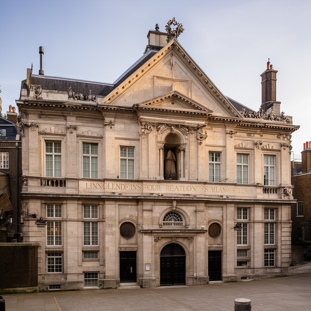 AI-generated illustration of Lincoln's Inn Fields Theatre