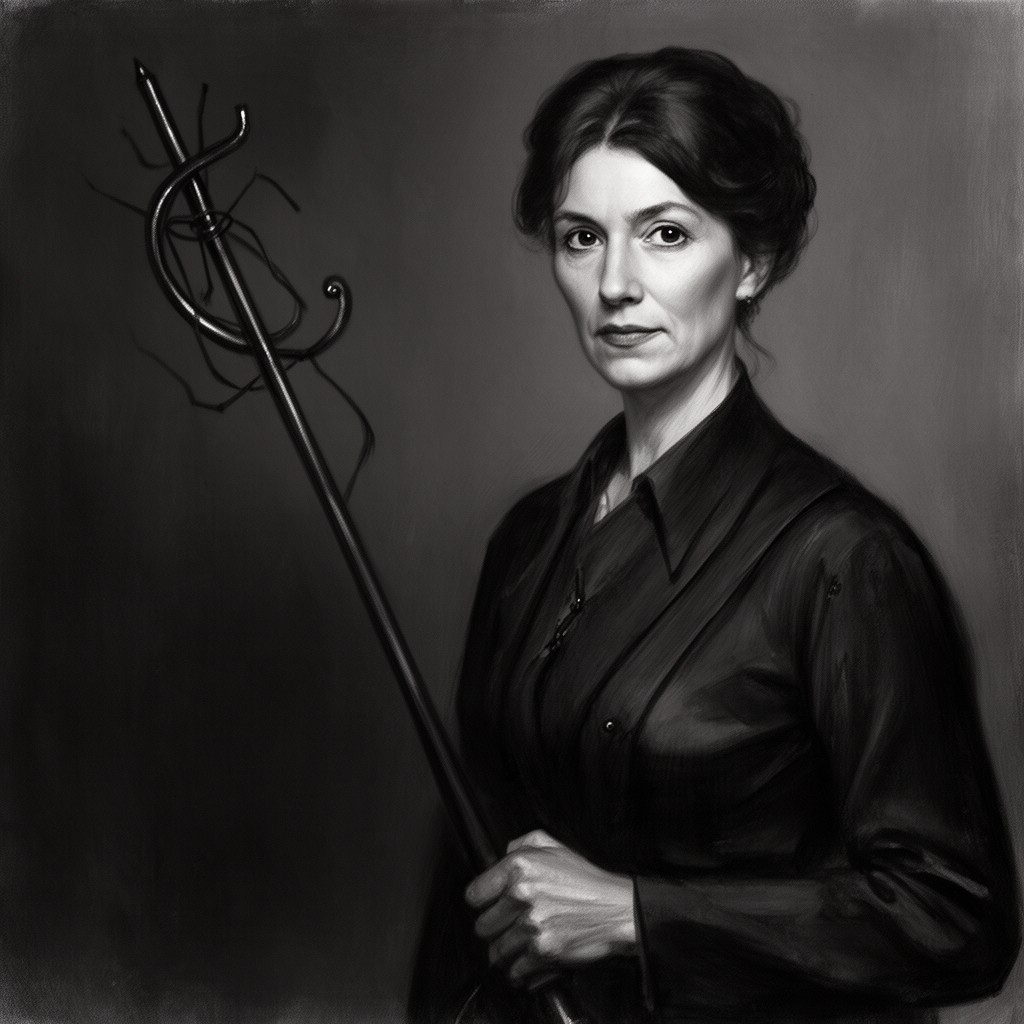 AI-generated illustration of Addams