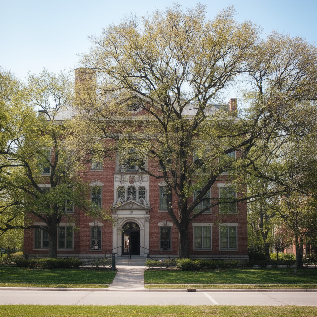 AI-generated illustration of Rockford Female Seminary