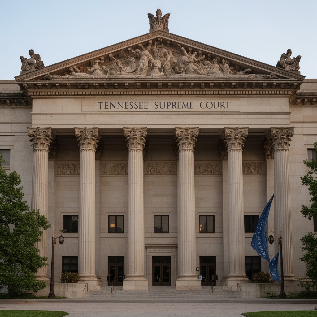 AI-generated illustration of Tennessee Supreme Court