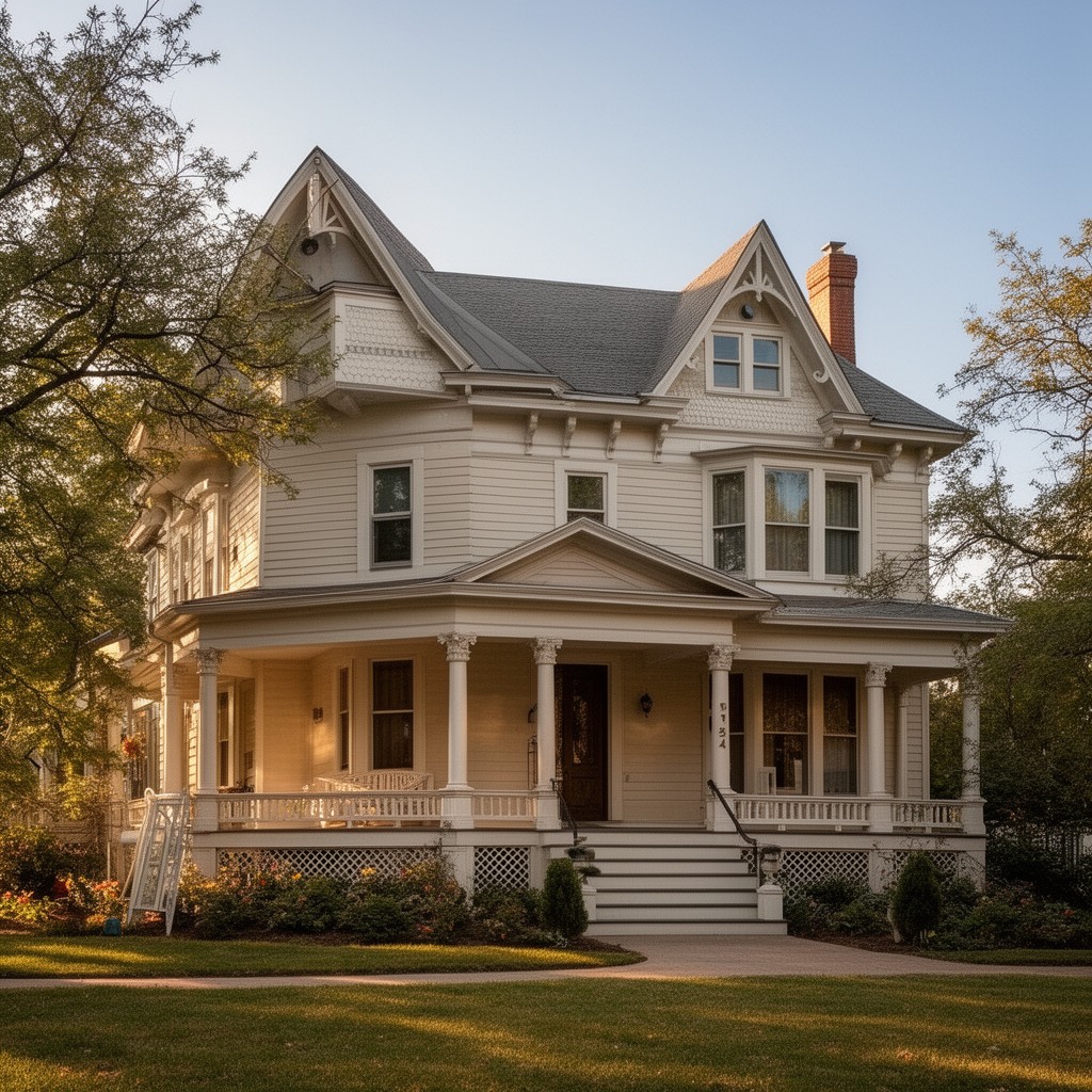 AI-generated illustration of Wallace family home