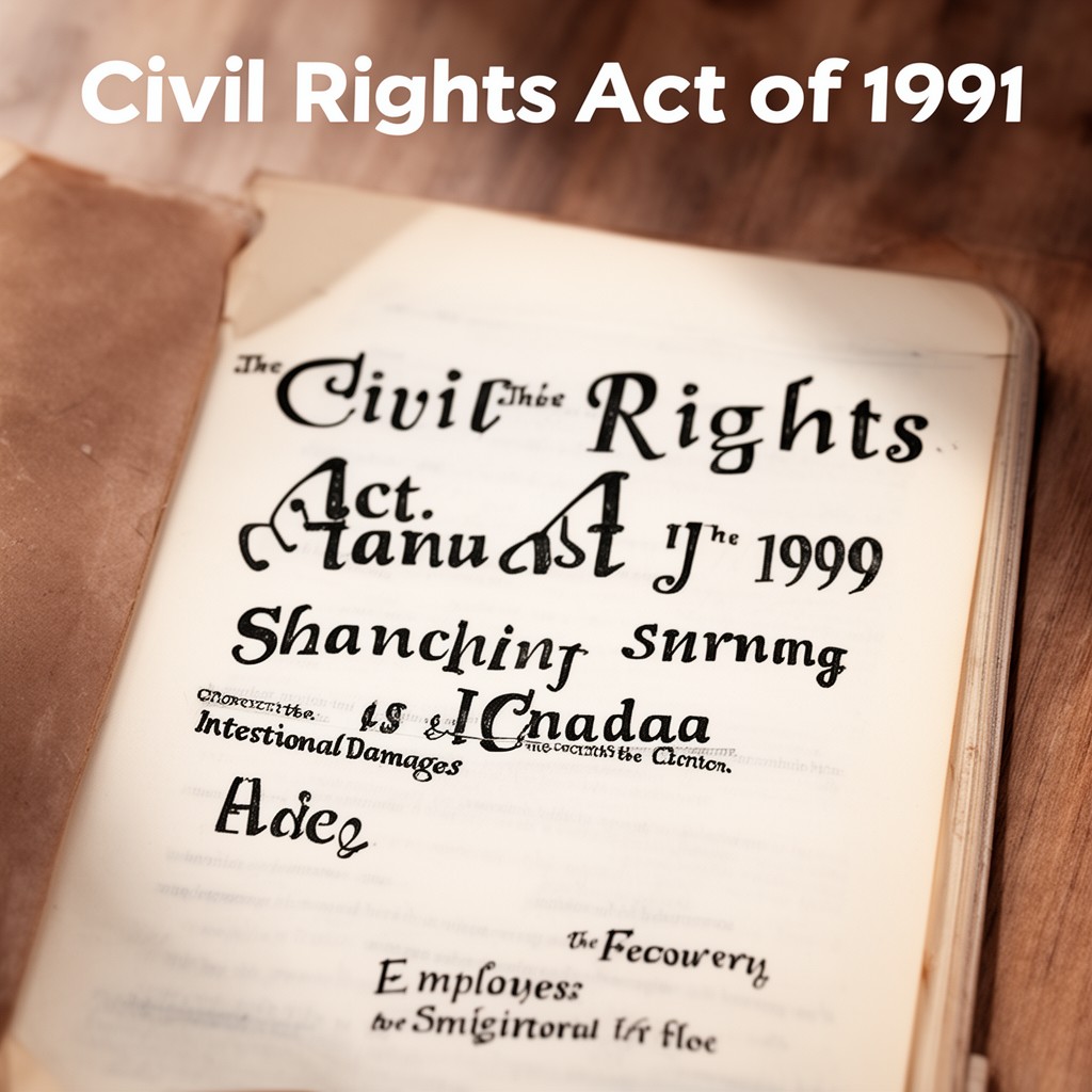AI-generated illustration of Civil Rights Act of 1991