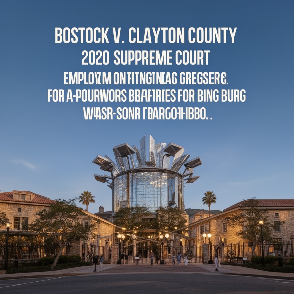 AI-generated illustration of Bostock v. Clayton County