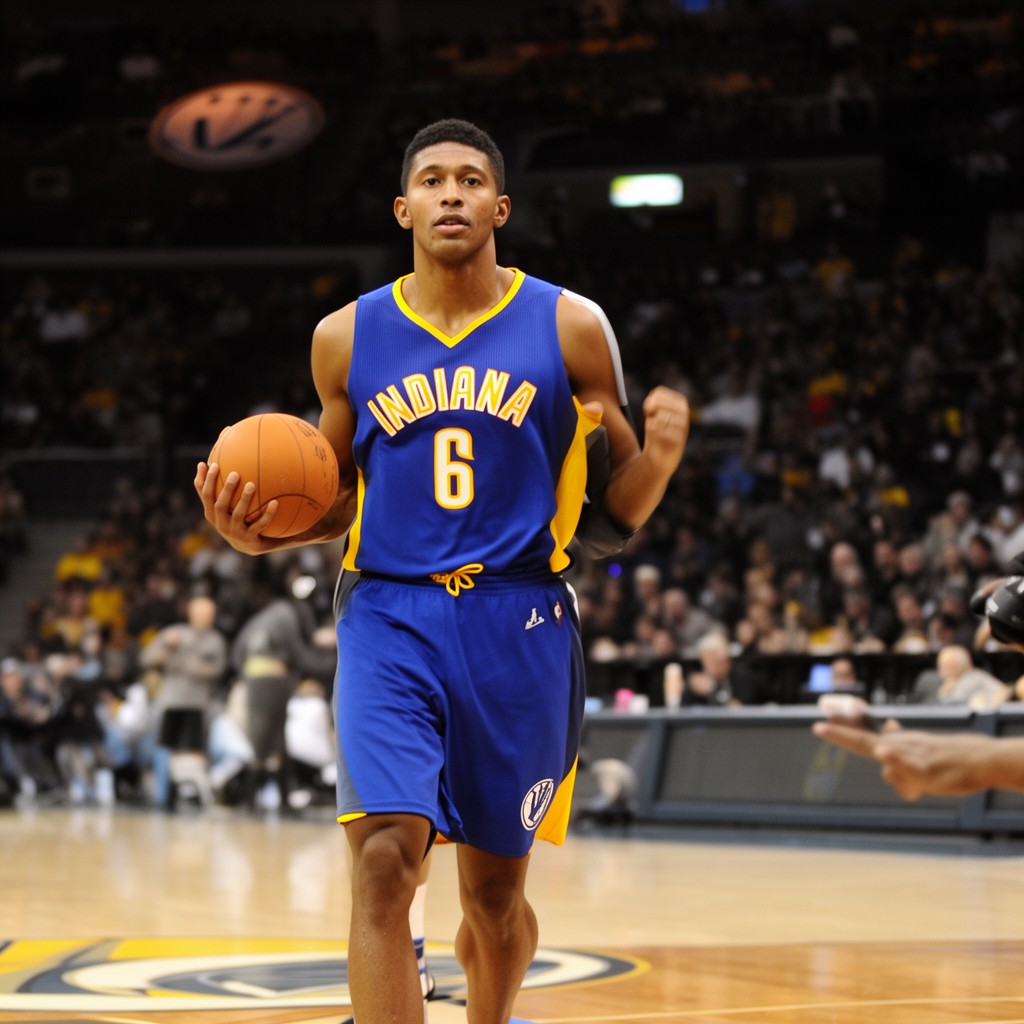 AI-generated illustration of Danny Granger
