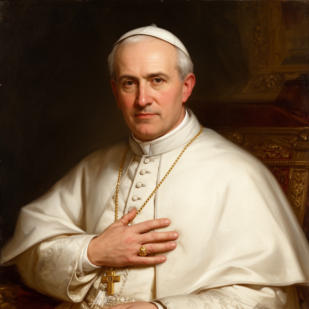 AI-generated illustration of Pope Pius VII