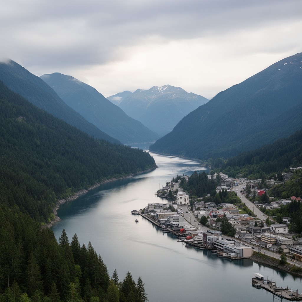 AI-generated illustration of Gastineau Channel