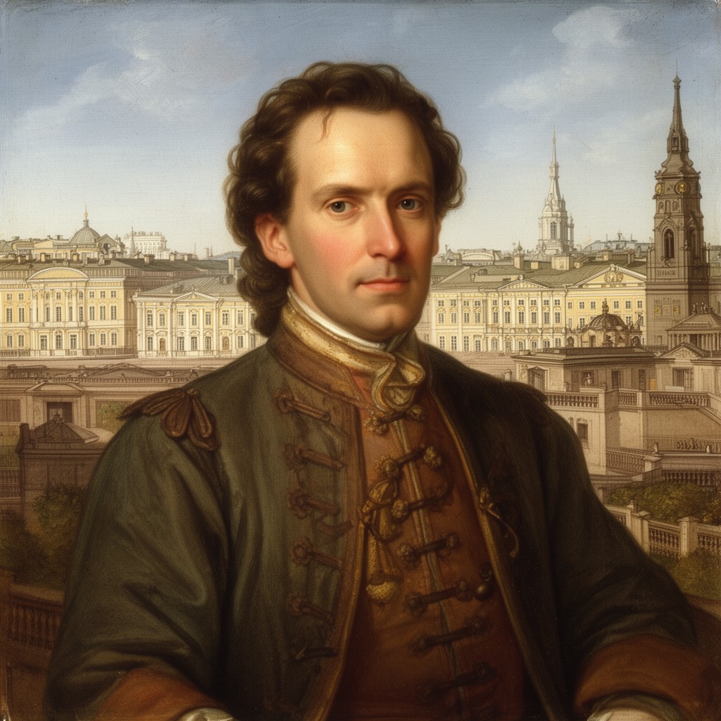 AI-generated illustration of Domenico Trezzini
