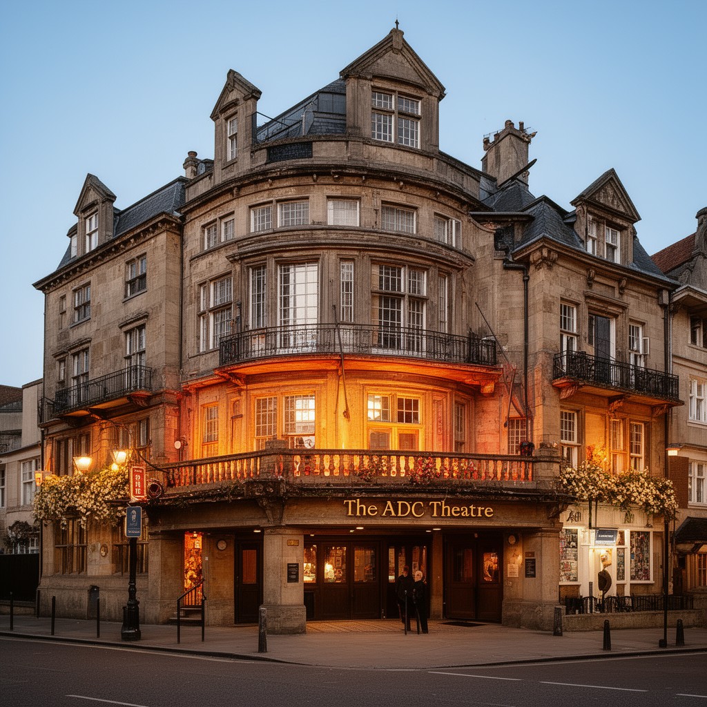 AI-generated illustration of ADC Theatre