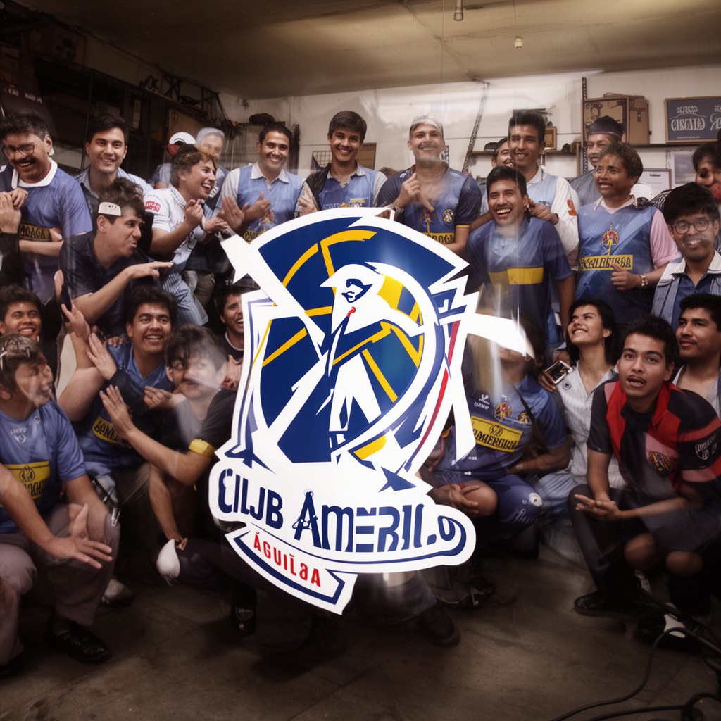 AI-generated illustration of Águilas del América