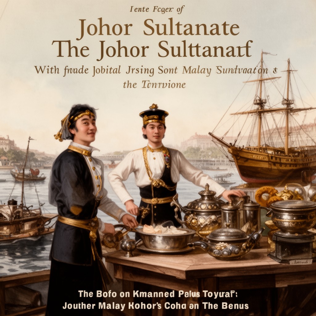 AI-generated illustration of Johor Sultanate