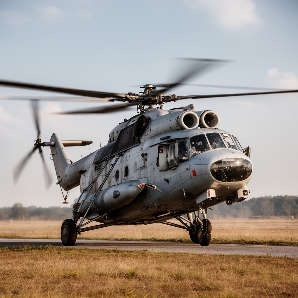 AI-generated illustration of Mi-8