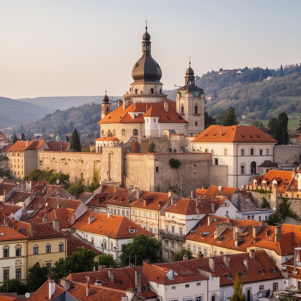 AI-generated illustration of Székesfehérvár