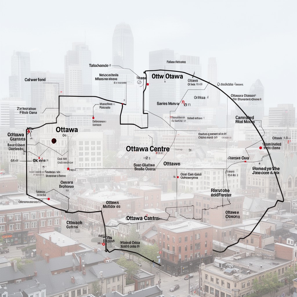 AI-generated illustration of Ottawa Centre