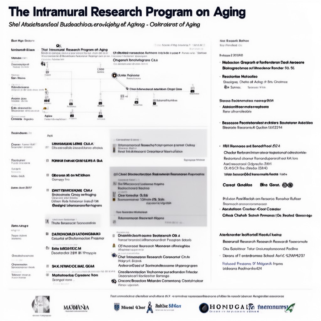 AI-generated illustration of Intramural Research Program on Aging