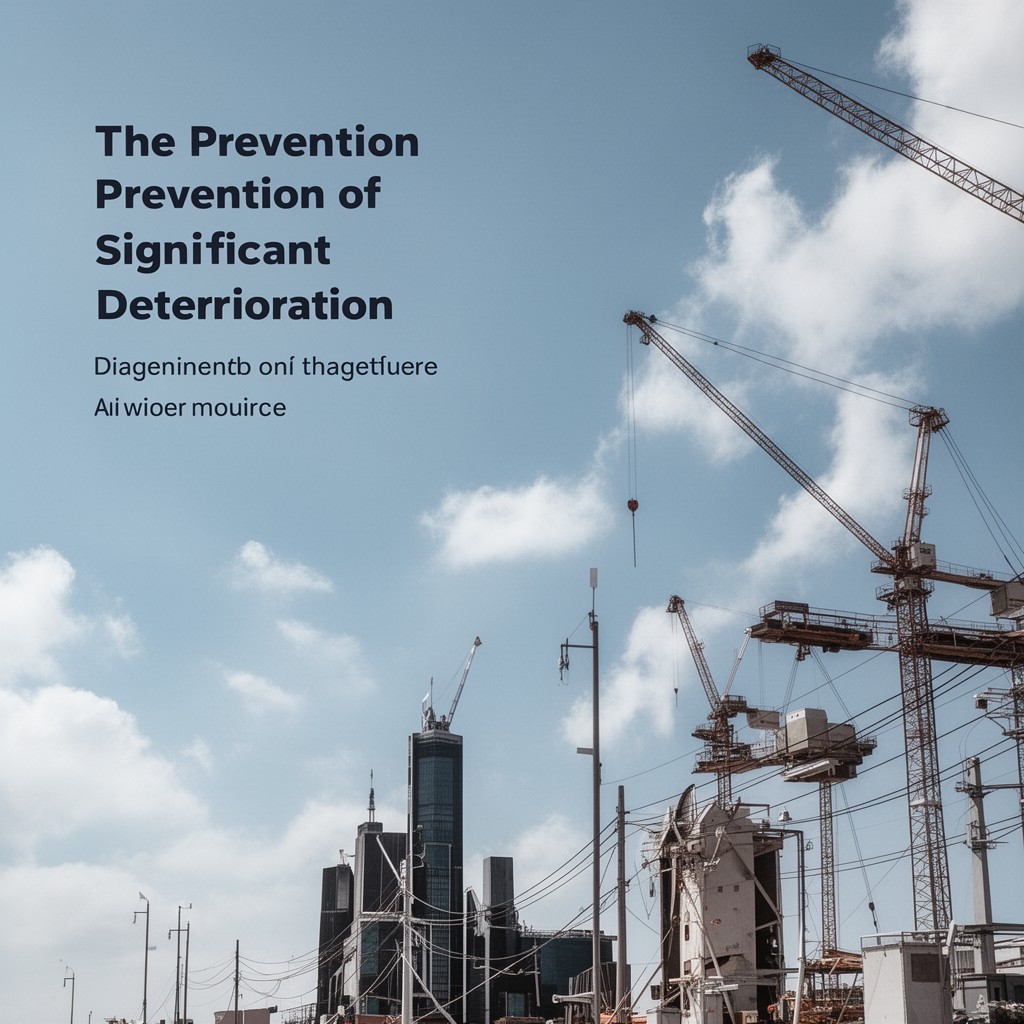 AI-generated illustration of Prevention of Significant Deterioration program