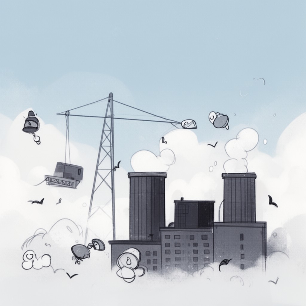 AI-generated illustration of Title V – Permits
