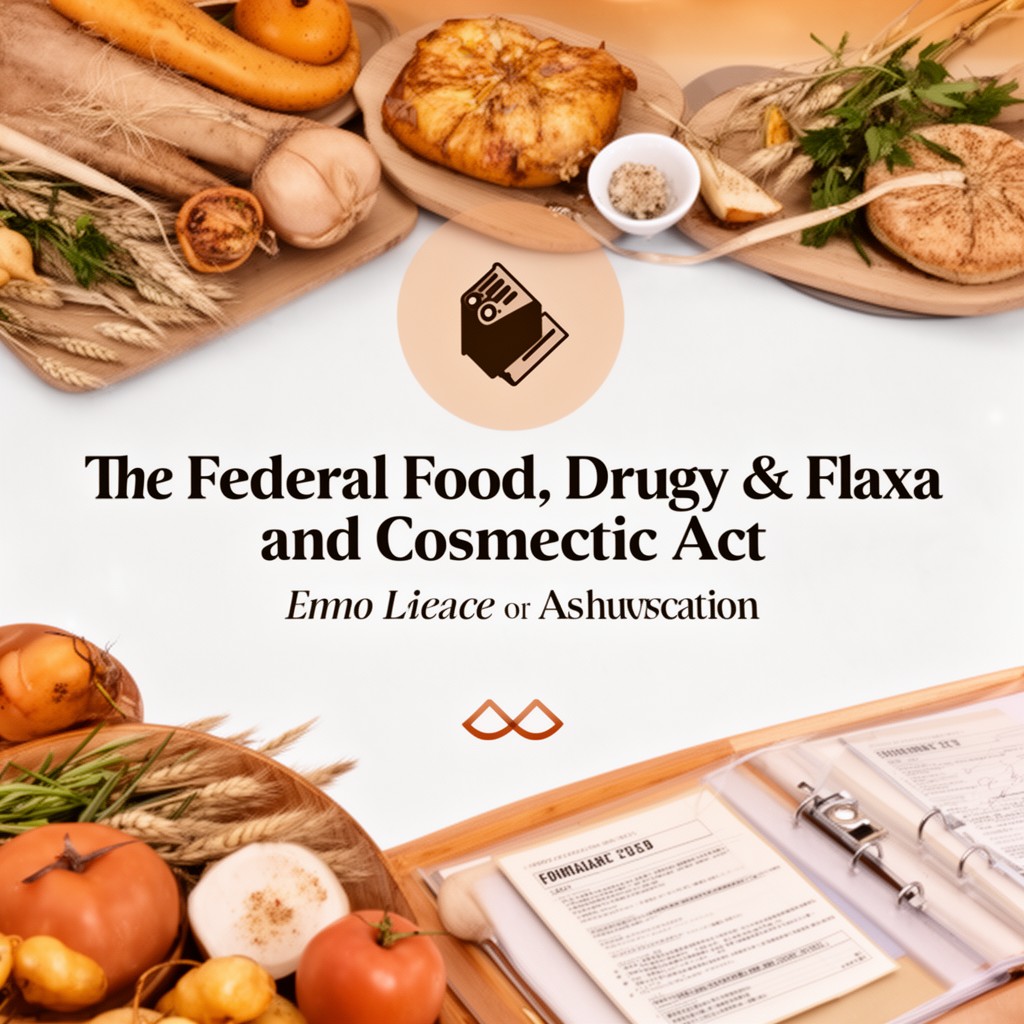 AI-generated illustration of Federal Food, Drug, and Cosmetic Act