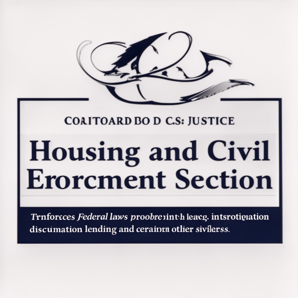 AI-generated illustration of Housing and Civil Enforcement Section