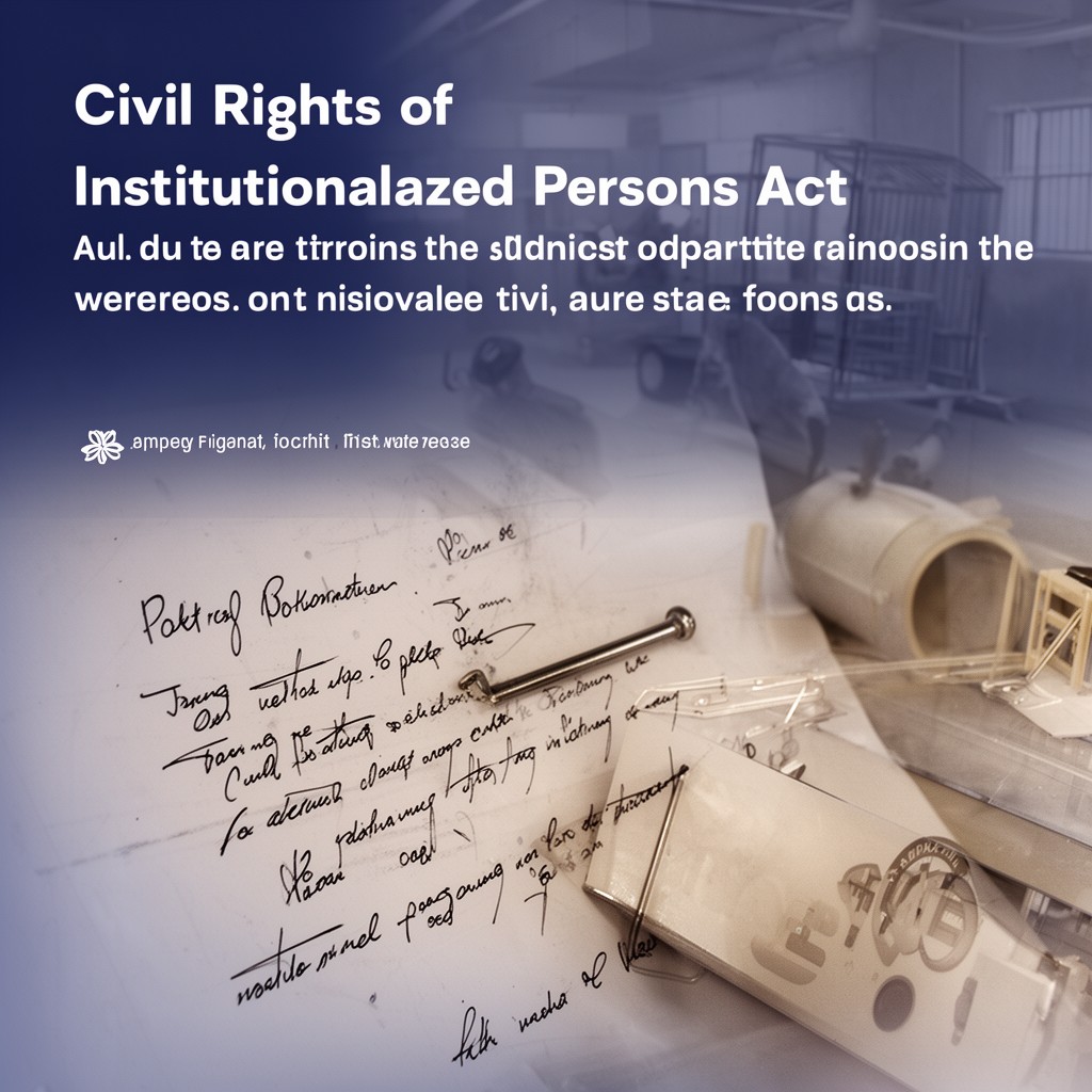 AI-generated illustration of Civil Rights of Institutionalized Persons Act