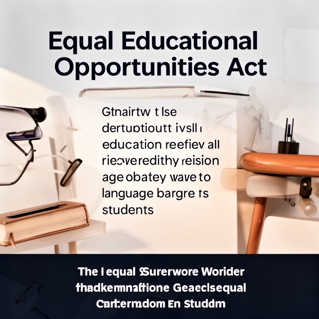 AI-generated illustration of Equal Educational Opportunities Act