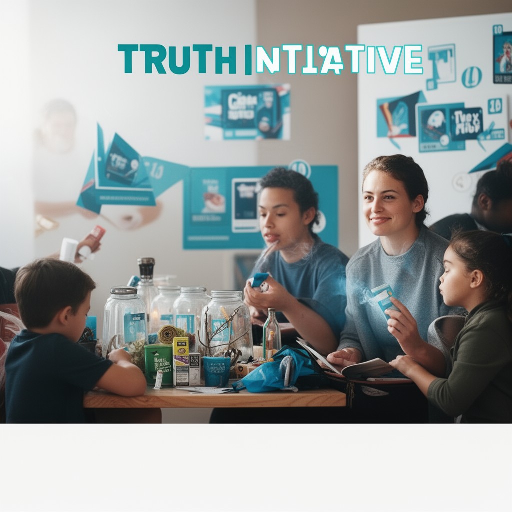 AI-generated illustration of Truth Initiative