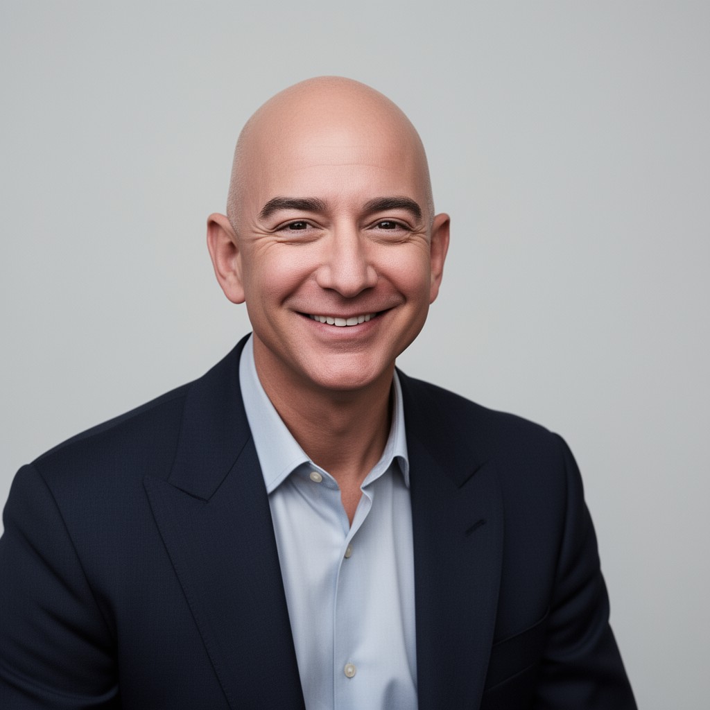 AI-generated illustration of Jeff Bezos