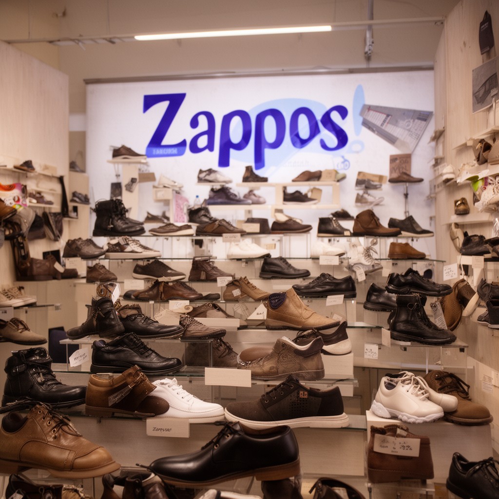 AI-generated illustration of Zappos
