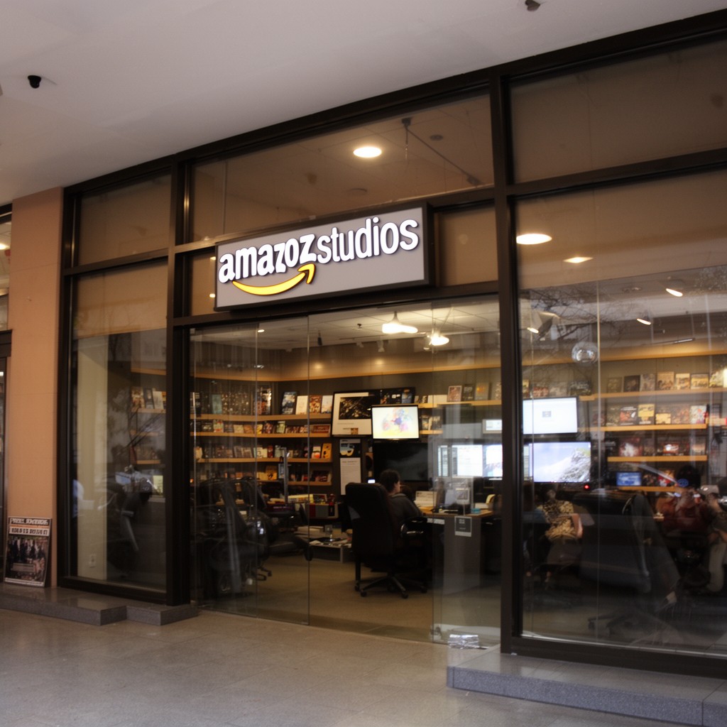AI-generated illustration of Amazon Studios