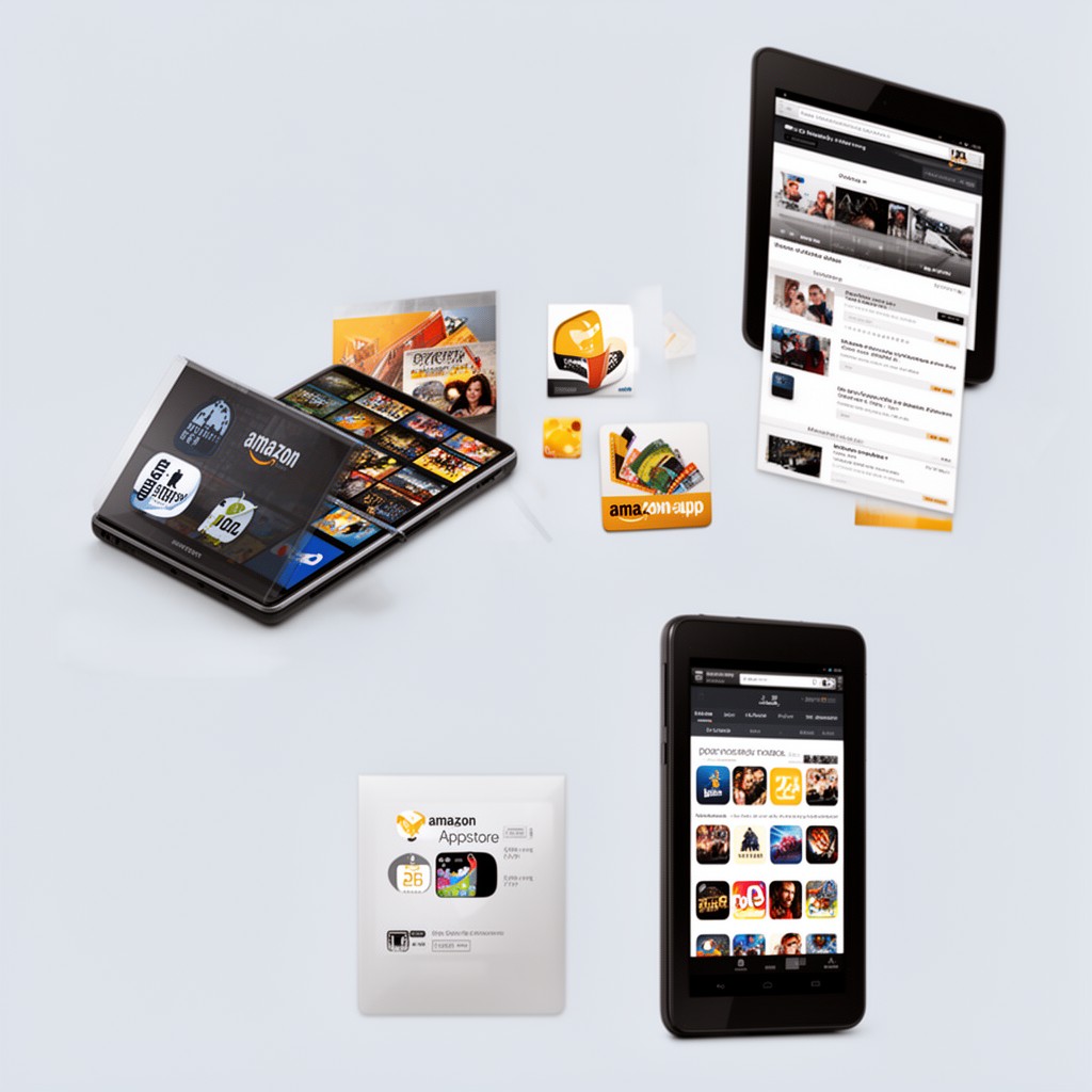 AI-generated illustration of Amazon Appstore
