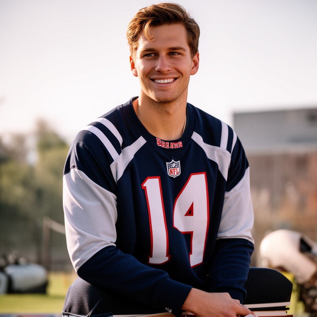 AI-generated illustration of Benjamin Rein Brady