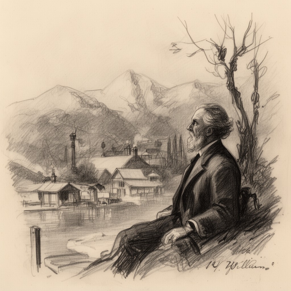 AI-generated illustration of True W. Williams