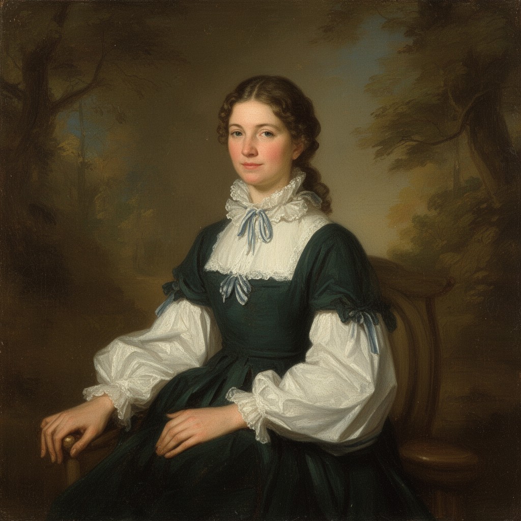 AI-generated illustration of Mary Howard