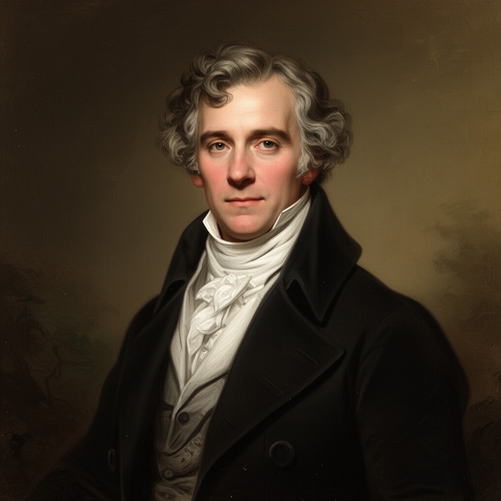 AI-generated illustration of George Canning
