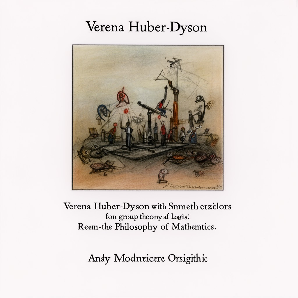 AI-generated illustration of Verena Huber-Dyson