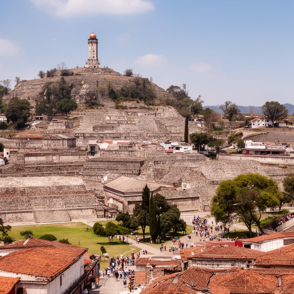 AI-generated illustration of Tlaxcala