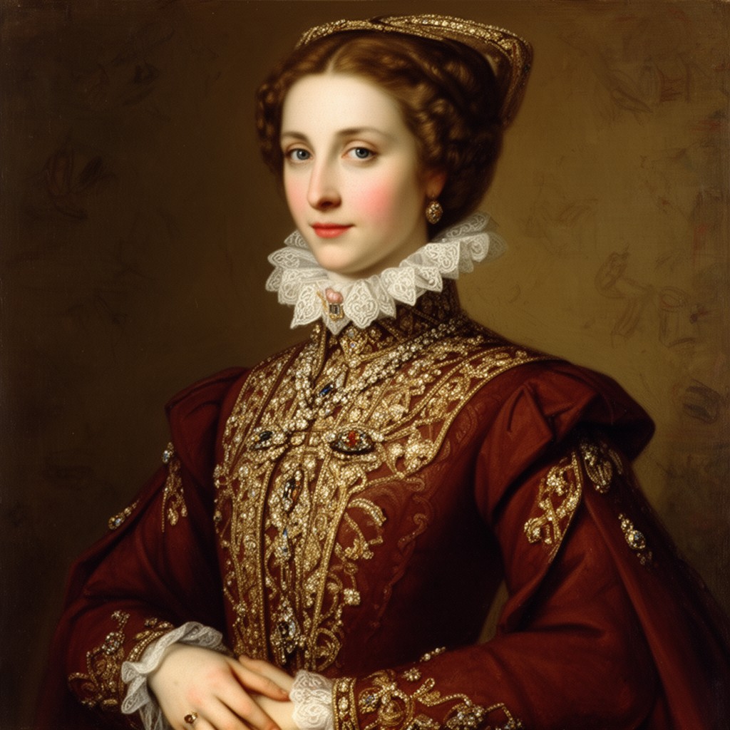 AI-generated illustration of Mary, Queen of Scots