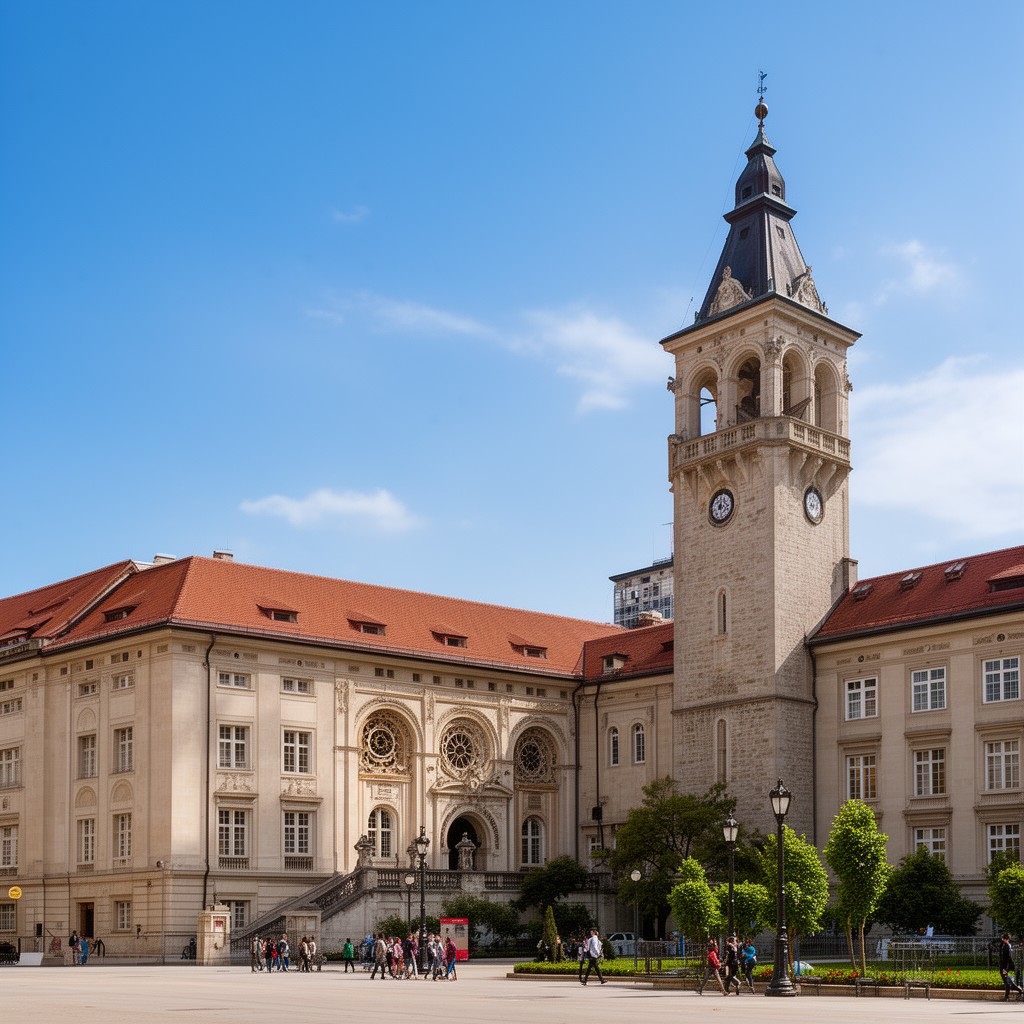 AI-generated illustration of University of Ljubljana
