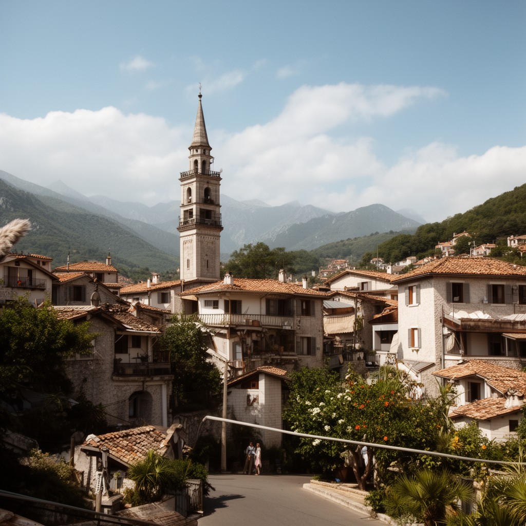 AI-generated illustration of Montenegrins
