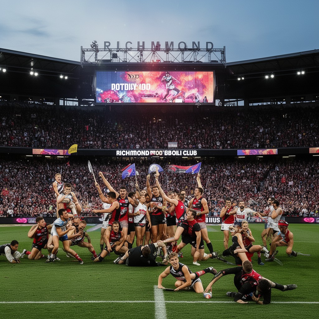 AI-generated illustration of Richmond Football Club