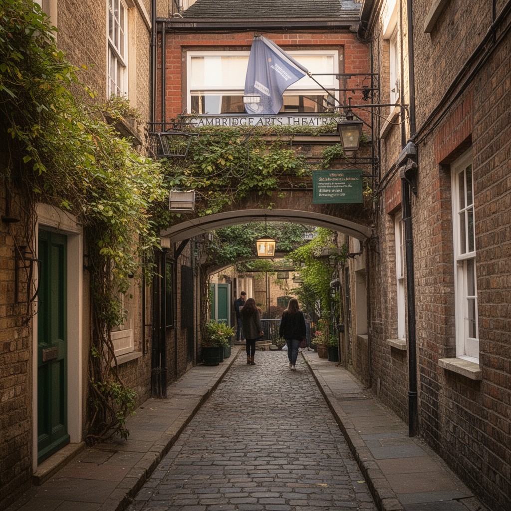 AI-generated illustration of St Edward’s Passage