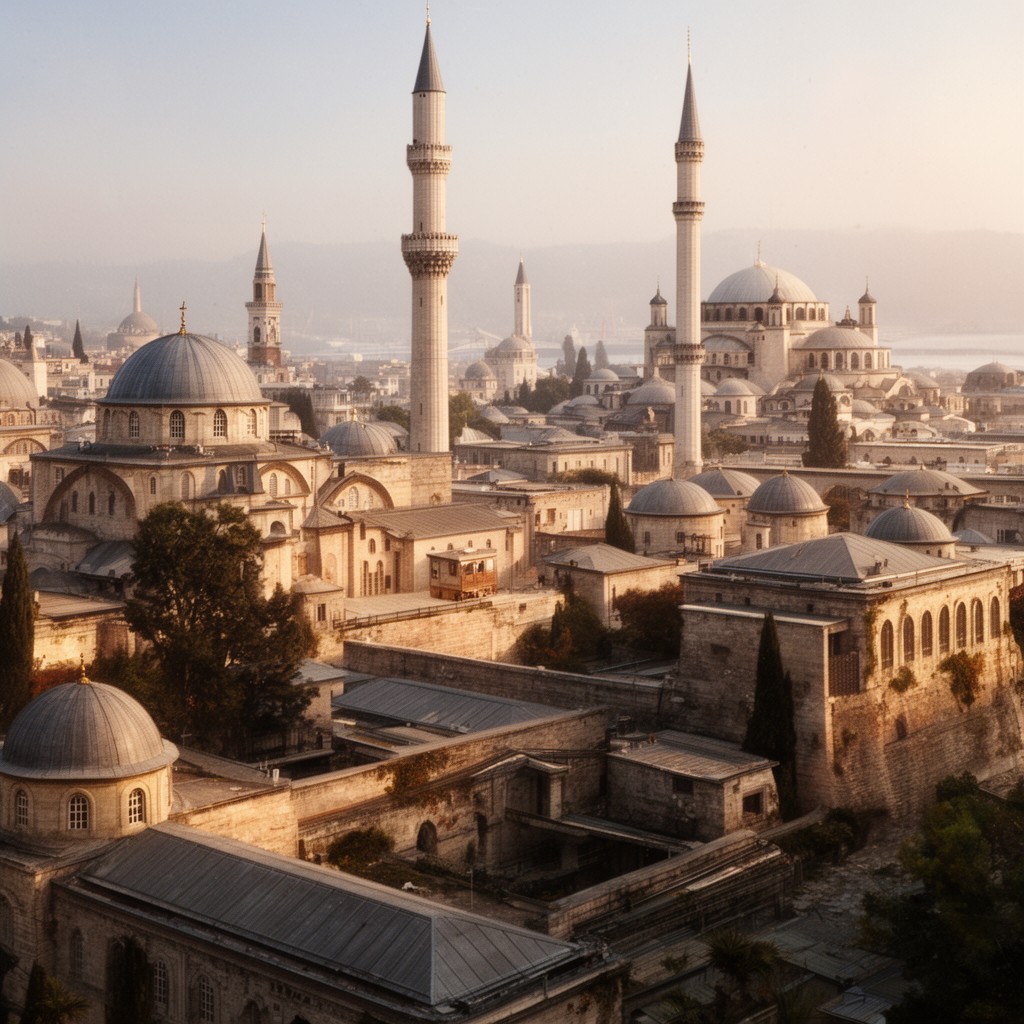 AI-generated illustration of Byzantium