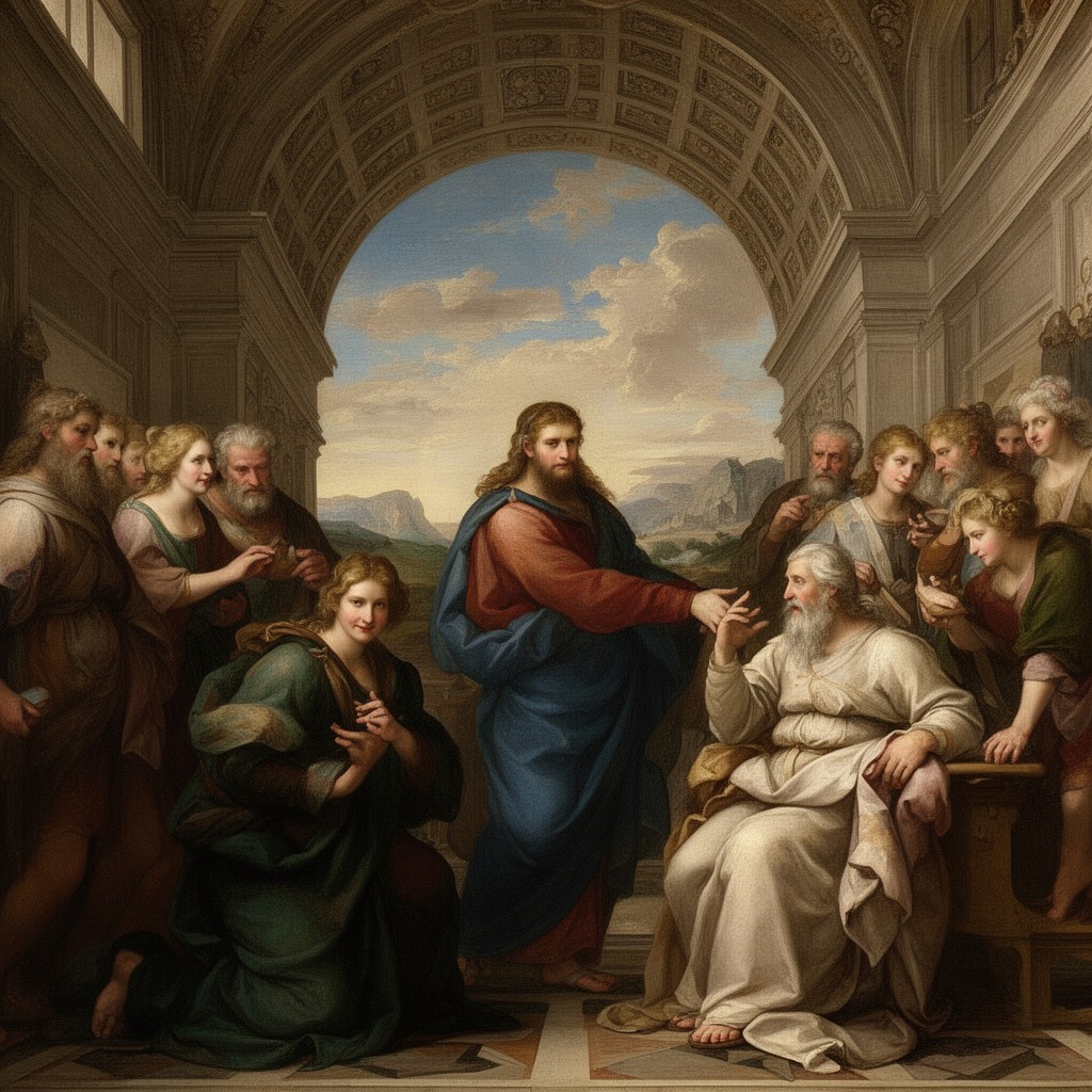 AI-generated illustration of High Renaissance
