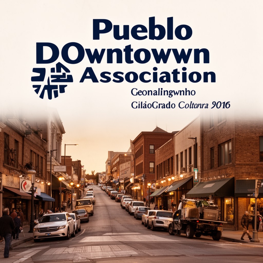 AI-generated illustration of Pueblo Downtown Association