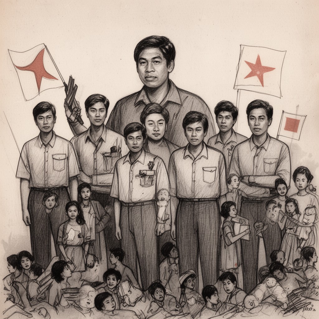 AI-generated illustration of Consultative Council of the Provisional Revolutionary Government
