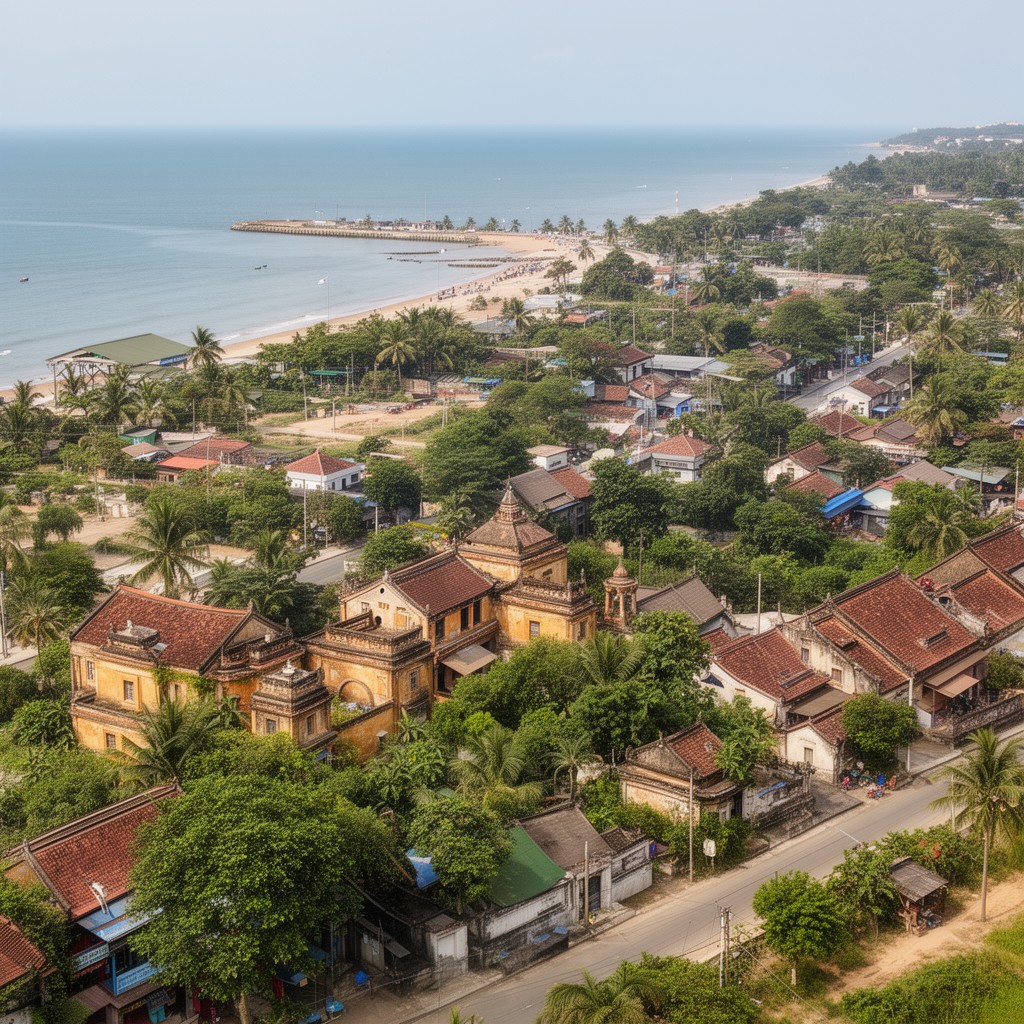 AI-generated illustration of Nam Dinh Province