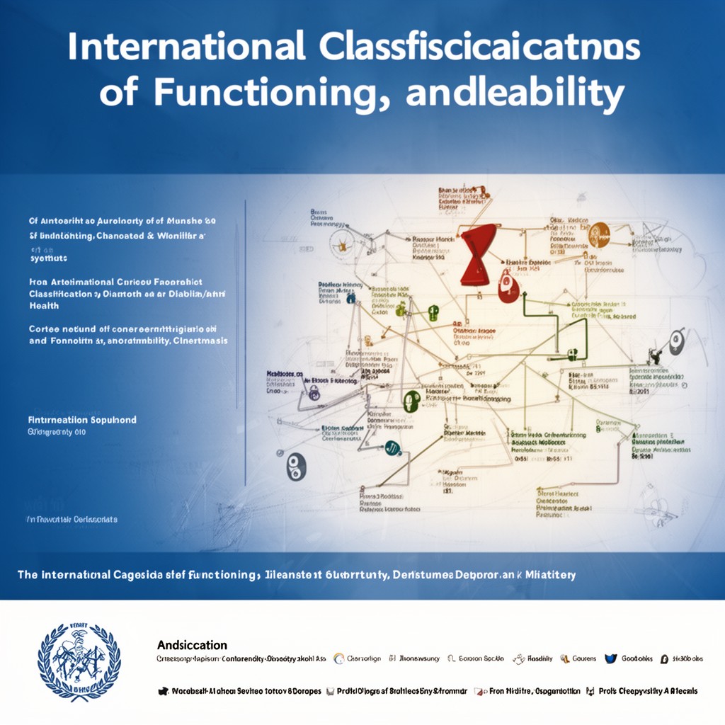 AI-generated illustration of International Classification of Functioning, Disability and Health