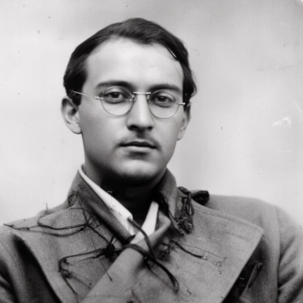 AI-generated illustration of Alexander Svanidze