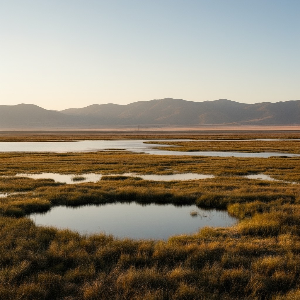AI-generated illustration of Tulare Basin